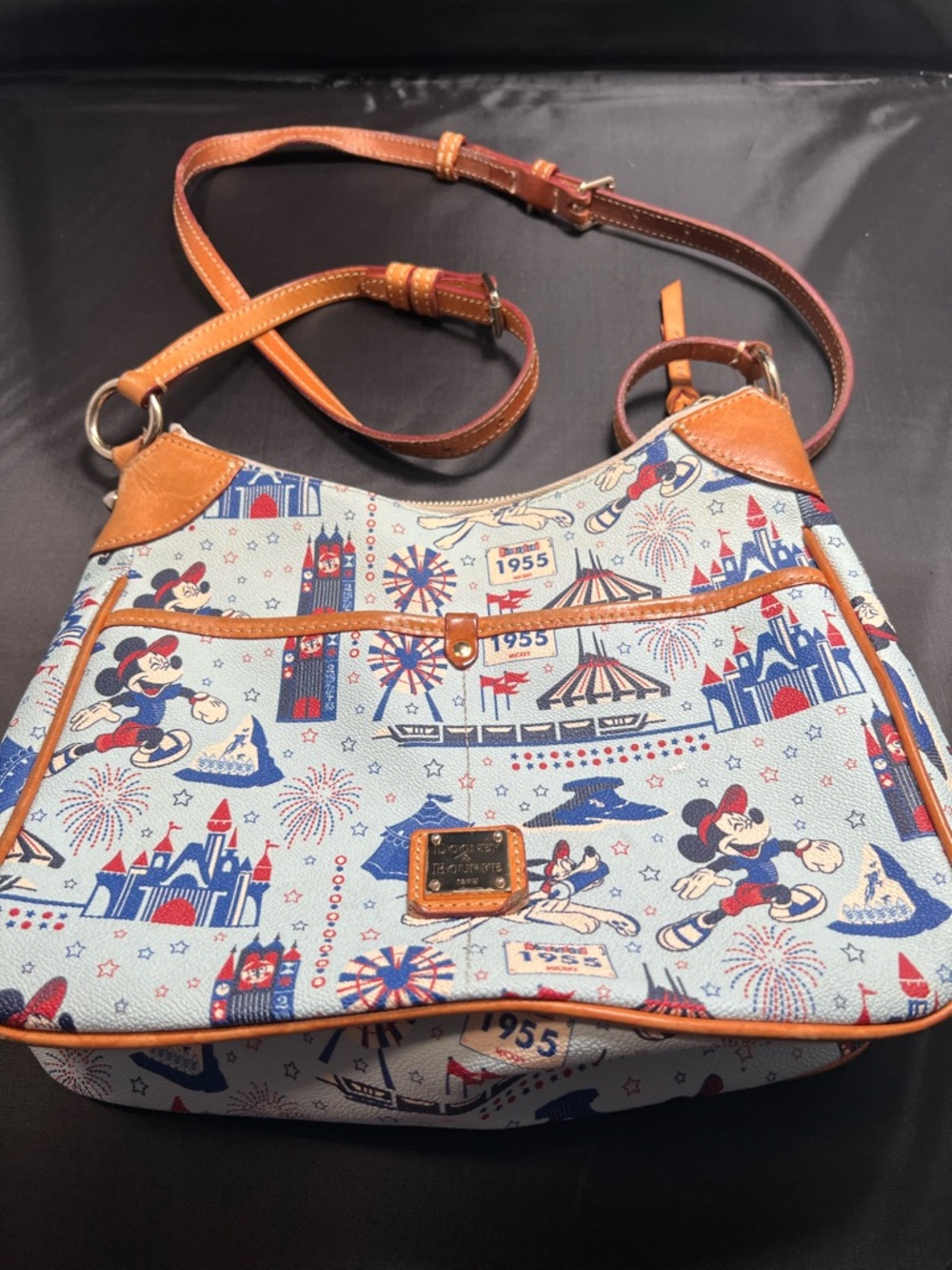 Dooney & Bourke Disney Disneyland “1955 Walk in the Park” Crossbody Bag